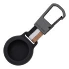 HUGO BOSS kulcstartó AirTag tartóval, Iconic kollekció - fekete, fehér, camel