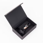 HUGO BOSS kulcstartó AirTag tartóval, Iconic kollekció - fekete, fehér, camel