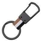 HUGO BOSS kulcstartó, Iconic kollekció - camel, fekete, fehér