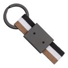 HUGO BOSS kulcstartó, Iconic Style kollekció - camel, fekete , fehér