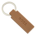BOSS kulcstartó Edge, Iconic kollekció - camel barna