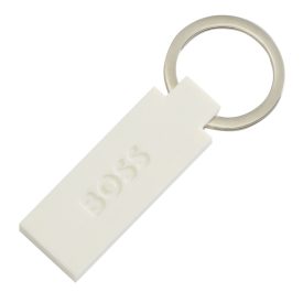 BOSS kulcstartó Edge, Iconic kollekció - fehér