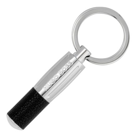 HUGO BOSS kulcstartó, Pure Iconic kollekció - fekete