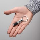 HUGO BOSS kulcstartó, Pure Iconic kollekció - fekete