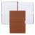 Hugo Boss jegyzetfüzet A5, Elegance kollekció - camel, sima lapokkal