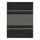 Hugo Boss jegyzetfüzet A5, Gear Matrix kollekció - keki zöld, pontozott lapokkal