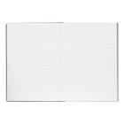 BOSS notesz A5, Essential kollekció - keki zöld; vonalas    pokkal