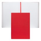 Hugo Boss jegyzetfüzet B5, Essential kollekció - piros, sima lapokkal