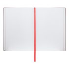 Hugo Boss jegyzetfüzet B5, Essential kollekció - piros, sima lapokkal