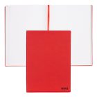 BOSS notesz A5, Essential kollekció - piros; vonalas        apokkal