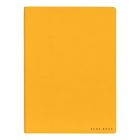 Hugo Boss jegyzetfüzet A5,Essential kollekció - sárga, vonalas