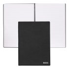 BOSS notesz A5, Essential kollekció - fekete; vonalas       lapokkal