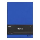 BOSS notesz A5, Essential kollekció - kék; vonalas          okkal
