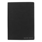 Hugo Boss jegyzetfüzet A6, Essential kollekció - fekete, sima lapokkal