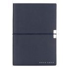 Hugo Boss jegyzetfüzet A6, Elegance kollekció - sötétkék, vonalas