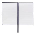 Hugo Boss jegyzetfüzet A6, Elegance kollekció - sötétkék, vonalas