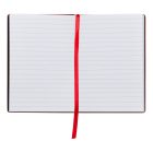 BOSS notesz A6, Essential kollekció - piros; vonalas        apokkal