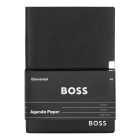 BOSS határidő napló (agenda) A6, Elegance kollekció - feketeekete