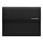 HUGO BOSS mappa A5, Pinstripe kollekció - fekete