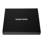 HUGO BOSS mappa A5, Pinstripe kollekció - fekete
