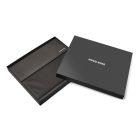 HUGO BOSS mappa A4, Pinstripe kollekció - fekete