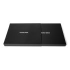 HUGO BOSS mappa A4, Pinstripe kollekció - fekete