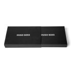 HUGO BOSS cipzáras konferencia mappa A5, Craft kollekció - króm