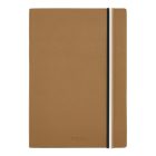 BOSS notesz A5, Iconic kollekció - camel barna; sima        l
