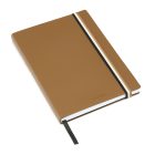 BOSS notesz A5, Iconic kollekció - camel barna; vonalas     kkal