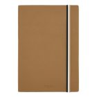 BOSS notesz A5, Iconic kollekció - camel barna; vonalas     kkal