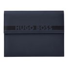 HUGO BOSS mappa A5, Cloud kollekció - matt sötétkék