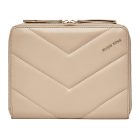 HUGO BOSS cipzáras mappa A5, Triga kollekció - nude