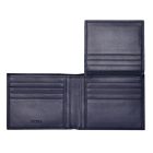 BOSS kártyatartós pénztárca valódi bőrből, lapozható belső résszel, Classic Grained kollek