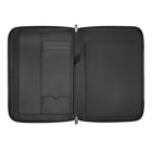 HUGO BOSS cipzáras mappa A4, Monogram kollekció - fekete