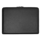 HUGO BOSS cipzáras mappa A4, Monogram kollekció - fekete