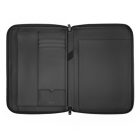 HUGO BOSS cipzáras Mappa A4, Arche kollekció - fekete