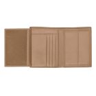 BOSS klasszikus pénztárca kártyatartóval valódi bőrből, Classic Grained kollekció - camel