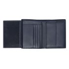 BOSS klasszikus pénztárca kártyatartóval valódi bőrből, Classic Grained kollekció - sötétk