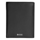 BOSS pénztárca kártyatartóval, Classic Smooth kollekció - fekete