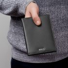 BOSS pénztárca kártyatartóval, Classic Smooth kollekció - fekete