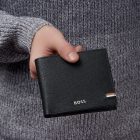 BOSS pénztárca kártyatartóval, Iconic kollekció - fekete    e