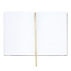 BOSS jegyzetfüzet A5, Monogram kollekció - krém, vonalas lapokkal