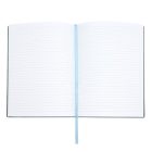 BOSS jegyzetfüzet A5, Tie-dye Flower kollekció - lila , vonalas lapokkal