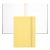 BOSS jegyzetfüzet A5, BOSS Pastel Classic kollekció - pasztell sárga, vonalas lapokkal
