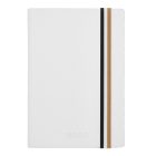 BOSS jegyzetfüzet A6, Iconic kollekció - fehér, vonalas lapokkal