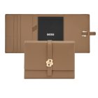 BOSS mappa A5, Double B kollekció - camel barna