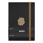 BOSS notesz A5, vonalas lapokkal Varsity kollekció - fekete