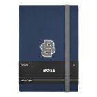 BOSS notesz A5, vonalas lapokkal Varsity kollekció - sötétkék