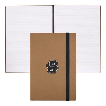 BOSS notesz A5, vonalas lapokkal Varsity kollekció - camel barna