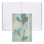 BOSS notesz A5, vonalas lapokkal Holographic Flower kollekció - pasztell zöld